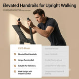 Walking Pad Treadmill, 30% Incline, 3HP Motor, 7.5MPH, Foldable, 350LBS Capacity
