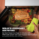 2-in-1 Microwave Oven with Air Fry, Countertop Glass Basket Cooker