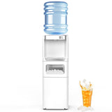 3-in-1 Countertop Water Cooler Dispenser with Built-in Ice Maker, Hot & Cold Water, Fits 3-5 Gallon Bottles