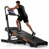 Walking Pad Treadmill, 30% Incline, 3HP Motor, 7.5MPH, Foldable, 350LBS Capacity